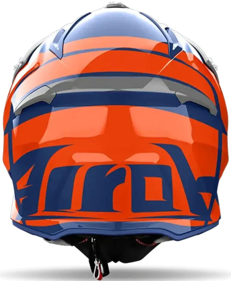 Airoh 2024 Aviator Ace 2 Engine Helmet Cerulean Gloss Bike Kings