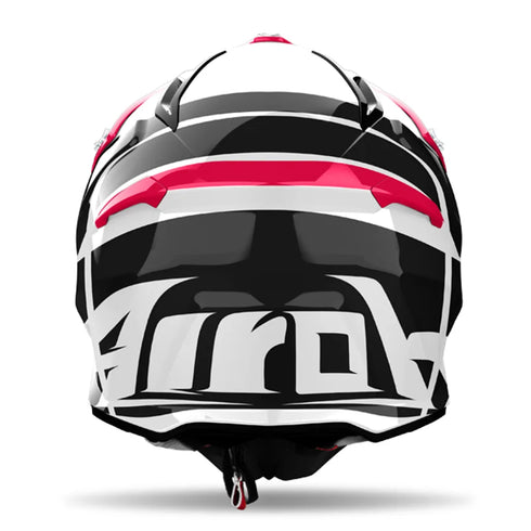 Airoh 2024 Aviator Ace 2 Engine Helmet Red Gloss
