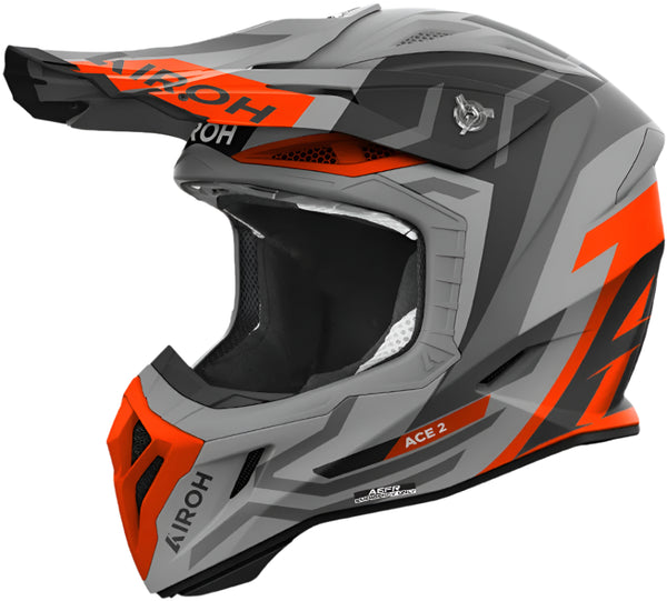 Airoh 2024 Aviator Ace 2 Ground Helmet - Orange Matt