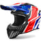 Airoh 2024 Aviator Ace 2 Proud Helmet - Blue/Red Gloss