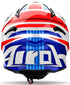 Airoh 2024 Aviator Ace 2 Proud Helmet - Blue/Red Gloss