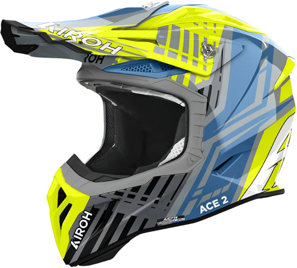 Airoh 2024 Aviator Ace 2 Proud Helmet - Yellow Gloss