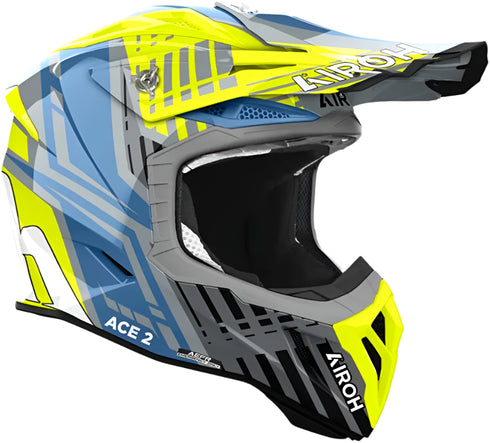 Airoh 2024 Aviator Ace 2 Proud Helmet - Yellow Gloss