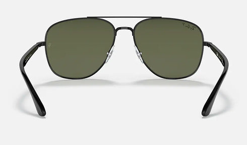 Ray-Ban Aviator Black with Green Lenses