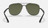 Ray-Ban Aviator Black with Green Lenses