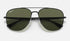 Ray-Ban Aviator Black with Green Lenses