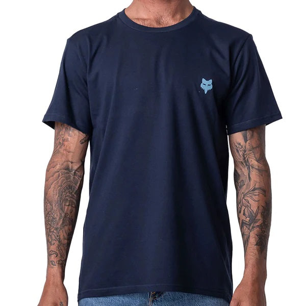 Fox Axion Ss Tee - Deep Cobalt