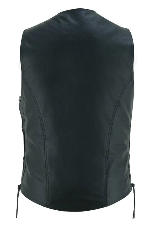 NEXO Charlie Leather Waistcoat/Vest - Black – Bike Kings