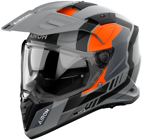 Airoh 2026 Bandit Horn Helmet - Orange Matt