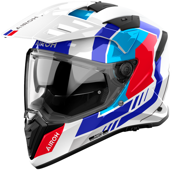 Airoh 2026 Bandit Horn Helmet - White Gloss — Motorcycle Helmets (image 1 of 3)