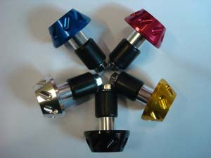 Trickbitz Dome Shape CNC Anodized Handlebar End Weight