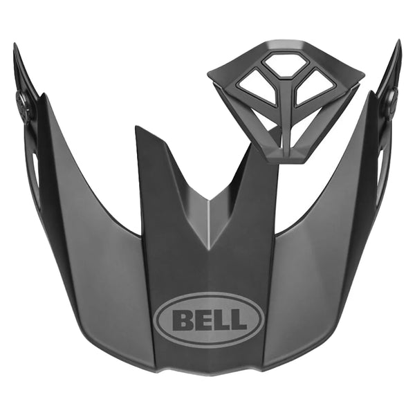 Bell Moto-10 Peak & Mouthpiece Matte Black
