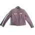 Nexo Sports Ladies Cafe Racer Jacket - Wine — Motorcycle Gear (image 2 of 2)