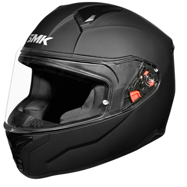 SMK Youth Bionic Solid Helmet - MA200 (Black Matt)