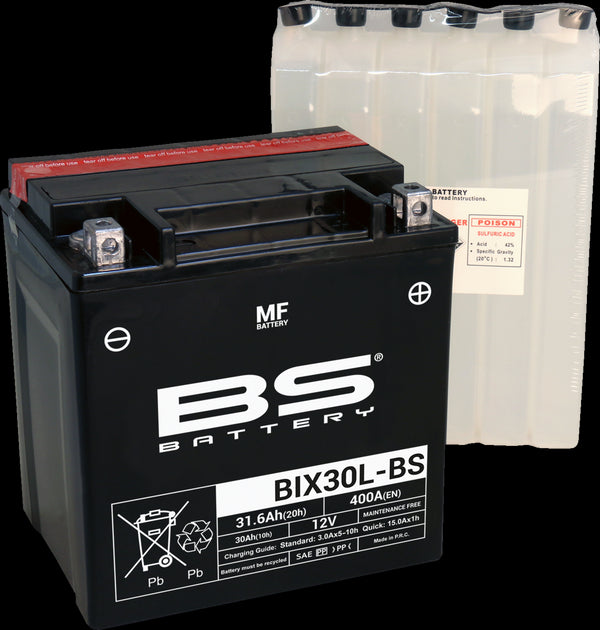 BS M/Free Battery - BIX30L-BS