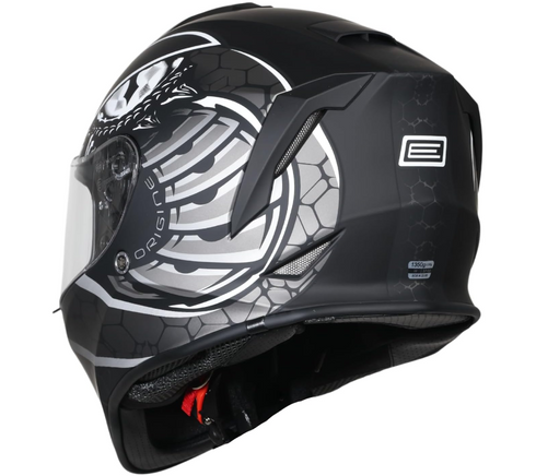 Origine Youth Dinamo Fighter Helmet - Matte Titanium/Black