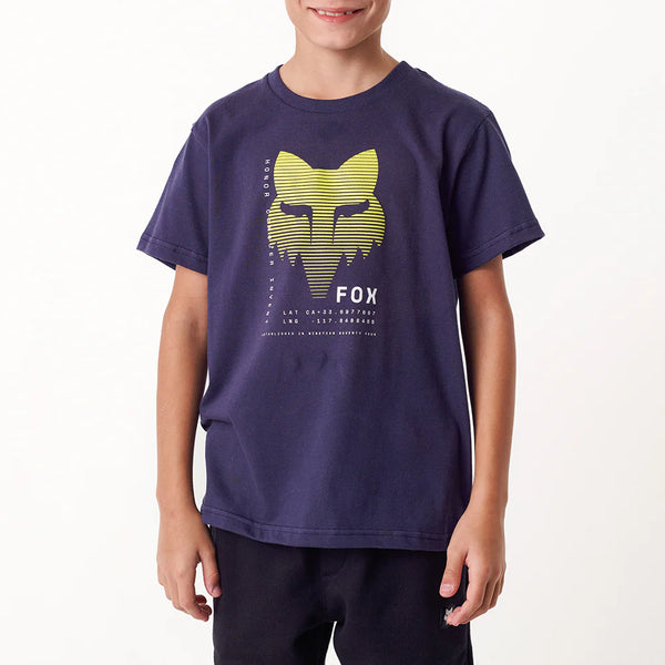 Fox Racing Youth Dispute SS T-Shirt - Navy