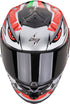Scorpion EXO-R1 Evo Air Zaccone Replica Helmet - Silver/Black/Red