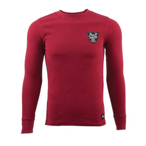 Bell USA Shield Thermal Long-Sleeve T-Shirt - C/Red