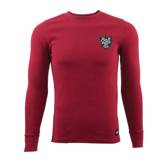 Bell USA Shield Thermal Long-Sleeve T-Shirt - C/Red