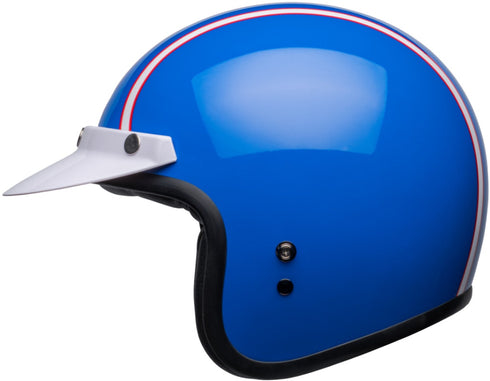 Bell 2023 Custom 500 Six Day McQueen Helmet - Blue/White