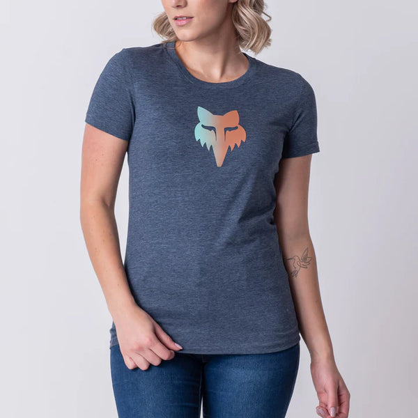 Fox New Age Crew Ss Tee - Deep Cobalt