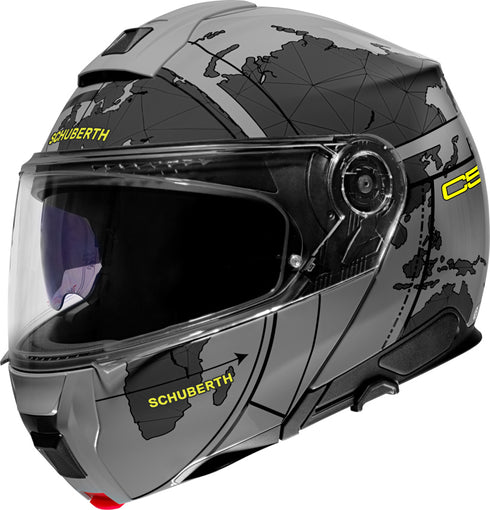 Schuberth C5 Globe Helmet - Grey — Motorcycle Helmets (image 1 of 13)
