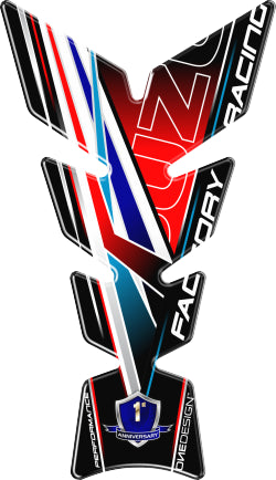 One Design Suzuki Moon Tank Pad - Blue/Red/Black