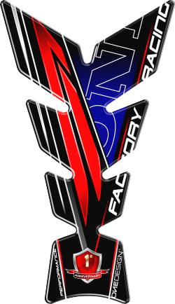 One Design Honda Moon Tank Pad - Black/Red/Blue