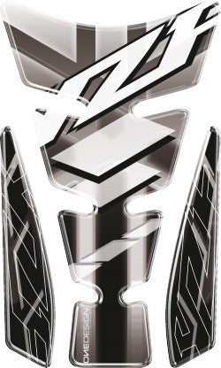 One Design YZF Spirit Tank Pad - Silver/Black/White