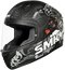 SMK Youth Bionic Chimpz Helmet - MA261 Black/Grey/White Matt