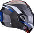 Scorpion EXO-Tech Evo Carbon Rover Flip Up - Black/Red/Blue