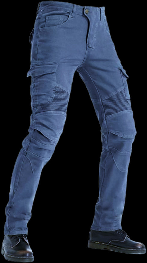 Nexo Cargo Kevlar Riding Denims - Blue