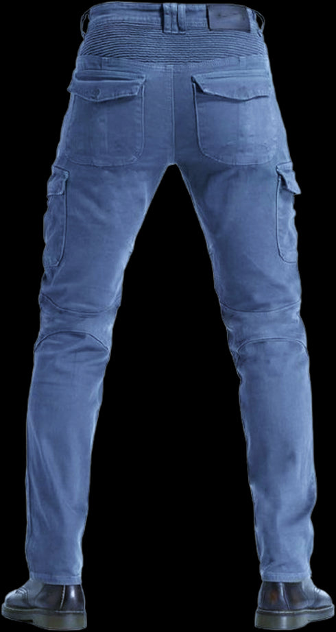 Nexo Cargo Kevlar Riding Denims - Blue