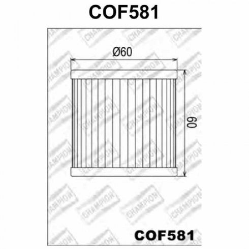 Champ Oil Filter - COF581
