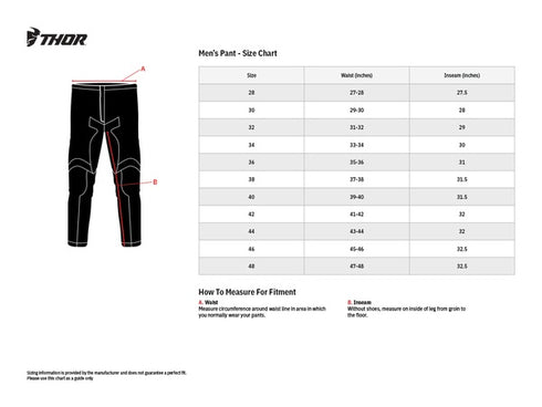 Thor 2023 S20 Comp XP Shorts - Black