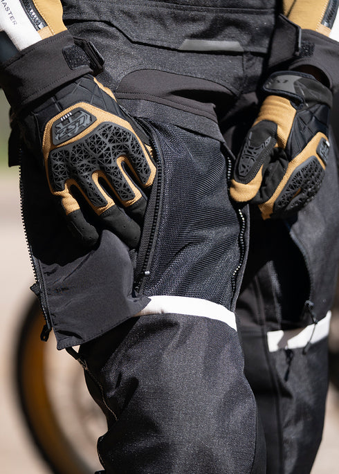 LS2 Mens X-Master Pants - Black/Grey — Motorcycle Gear (image 15 of 18)