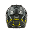 O'Neal 2025 D-SRS SQUARE Helmet - Black/Neon Yellow/Grey