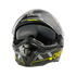 O'Neal 2025 D-SRS SQUARE Helmet - Black/Neon Yellow/Grey