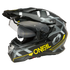 O'Neal 2025 D-SRS SQUARE Helmet - Black/Neon Yellow/Grey