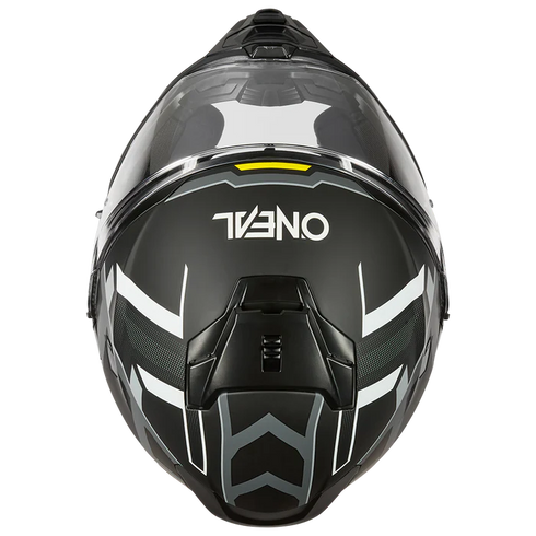 O'Neal 2025 D-SRS SQUARE Helmet - Black/Neon Yellow/Grey