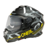 O'Neal 2025 D-SRS SQUARE Helmet - Black/Neon Yellow/Grey