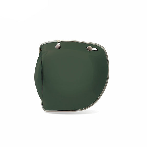 Bell Custom 500 3-Snap Bubble Deluxe Visor - Wayfarer Green