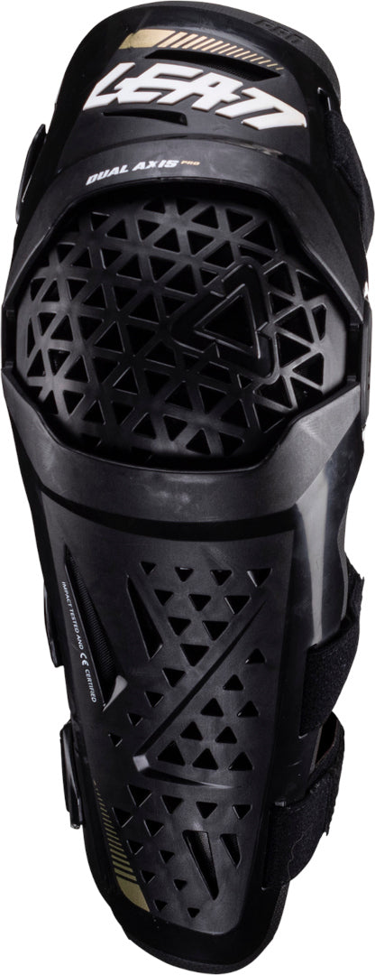 Leatt Dual Axis Pro Knee & Shin Guard - Black