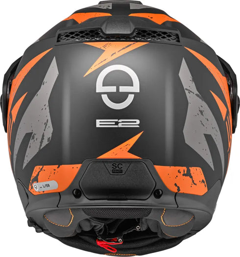 Schuberth E2 Explorer Helmet - Orange Matt