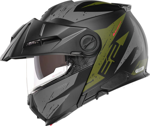Schuberth E2 Explorer Helmet - Green Matt