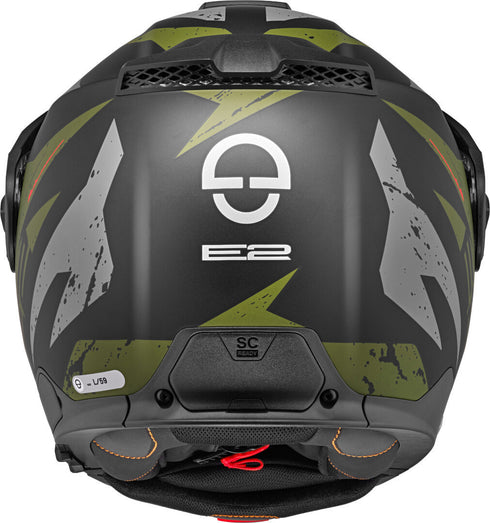 Schuberth E2 Explorer Helmet - Green Matt