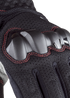LS2 Ladies Chaki Gloves - Black — Motorcycle Gear (image 4 of 12)