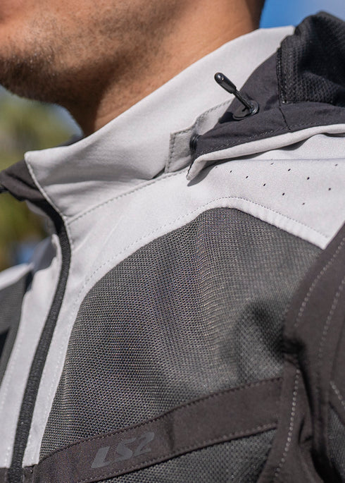 LS2 Ladies Bolton Air Jacket - Black — Motorcycle Gear (image 5 of 12)