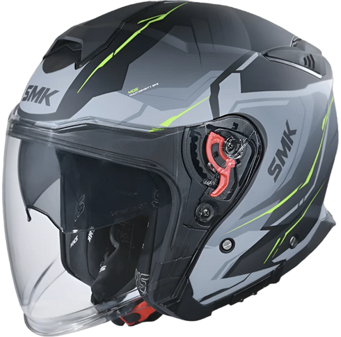 SMK GTJ Escape Helmet - MA264 Grey Matt